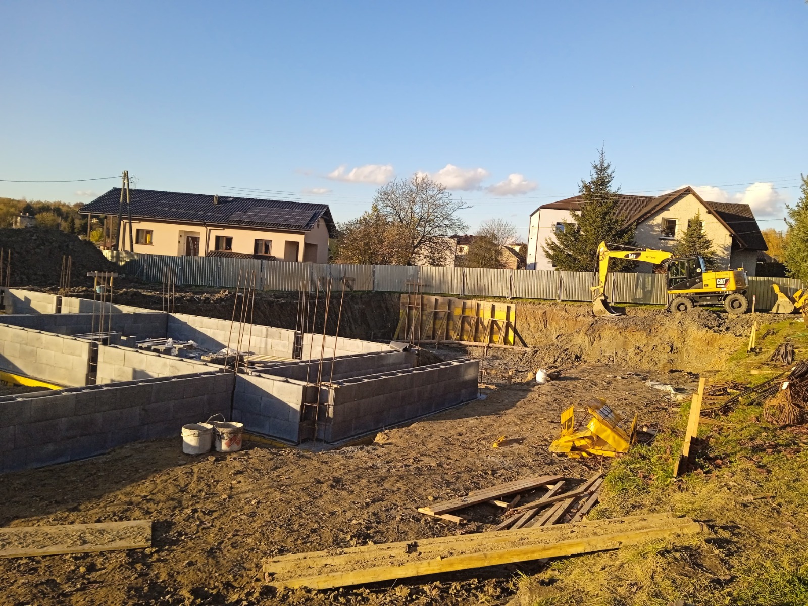 budowa nowego przedszkola - październik22